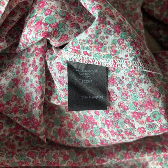 SzS The Kooples x Liberty Western Floral Shirt - Picture 12 of 14